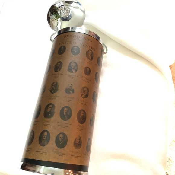 Vintage Presidential Tall Ice Bucket with Handle: Mid Century - Picture 7 of 11